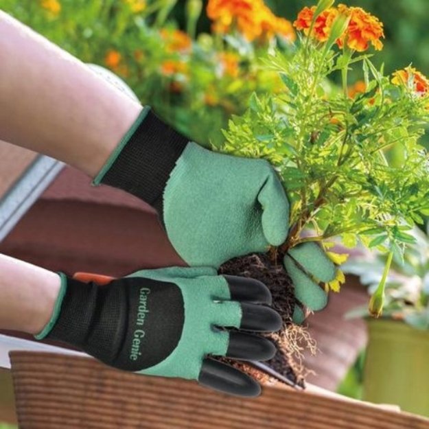 Universalios sodo pirštinės su nagais  Garden Genie Gloves 