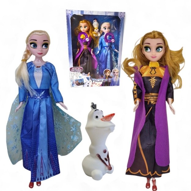 Dainuojančios Lėlė Elza (Elsa) ir Ana Ledo šalis Frozen