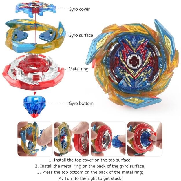 Suktukas Beyblade su arena
