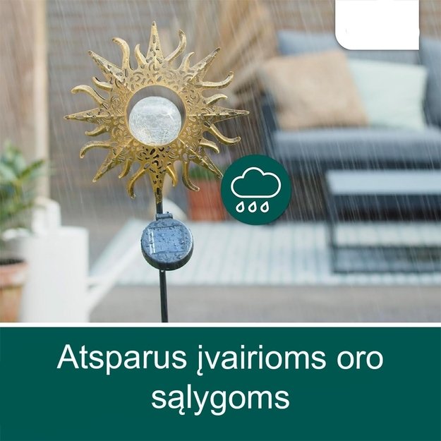 Lauko dekoracija Saulė, 2vnt.