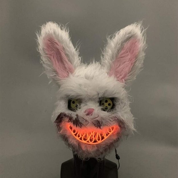 LED Kaukė  Piktas kiškis 