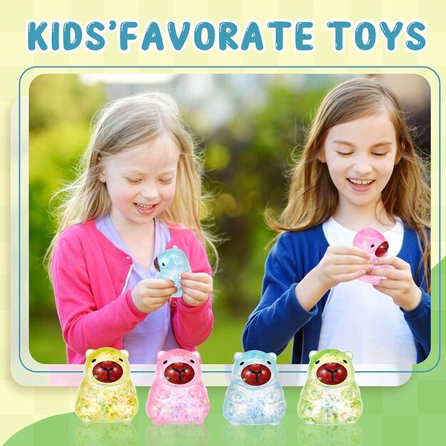 Antistresinis squishy minkomas žaislas KAPIBARA