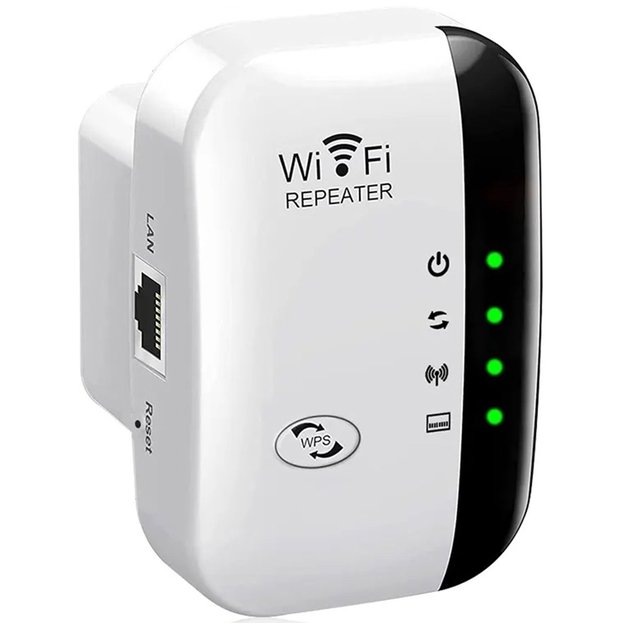 Kartotuvo 2,4 GHz signalo stiprintuvas Baltas 6