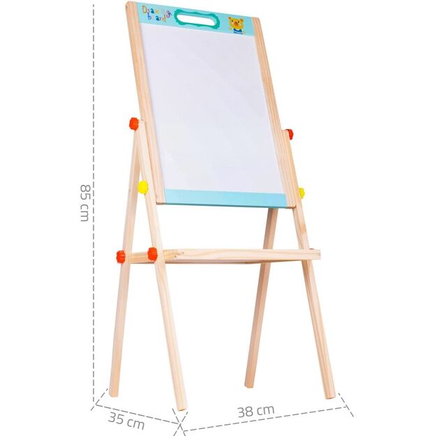 Medinė piešimo lenta 85 cm. aukštis 9