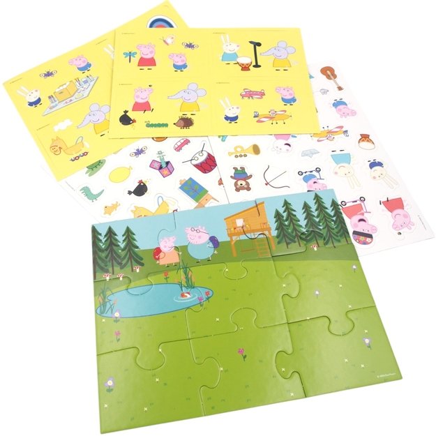 Magnetinis dėlionės rinkinys Peppa Pig – Trefl Primo 2