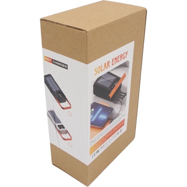 Saulės energija įkraunamas išorinis akumuliatorius (Power Bank) 1