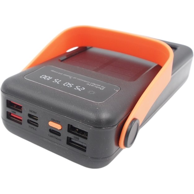 Saulės energija įkraunamas išorinis akumuliatorius (Power Bank) 3