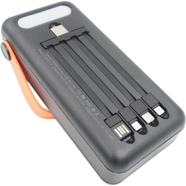 Saulės energija įkraunamas išorinis akumuliatorius (Power Bank) 4