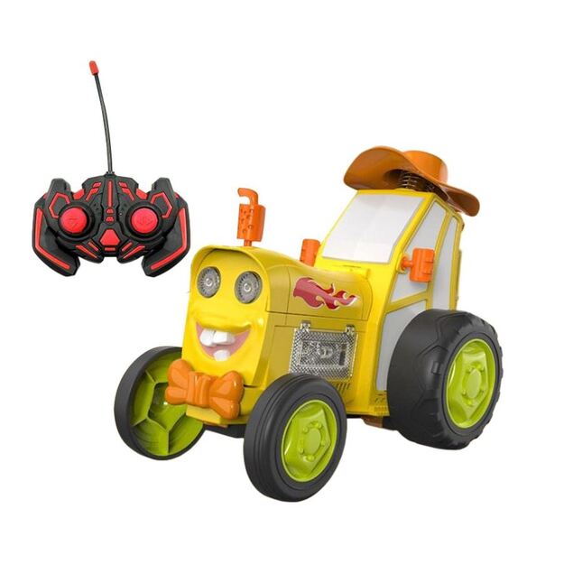 Šokantis  traktorius su  su valdymo pultu 2