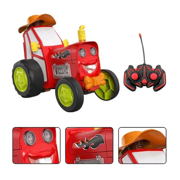 Šokantis  traktorius su  su valdymo pultu 3