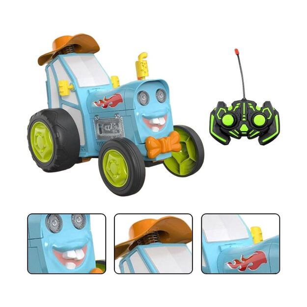 Šokantis  traktorius su  su valdymo pultu 5