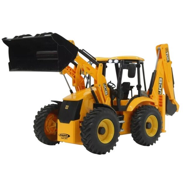 RC traktorius su kaušu ir kranu valdomas nuotoliniu pultu 2