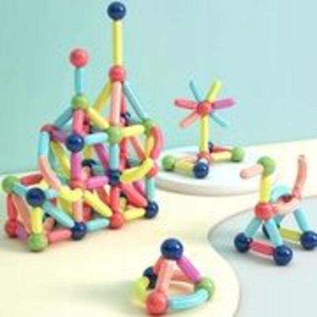 Magnetinis konstruktorius Magnetic Sticks (32 vnt.) 1