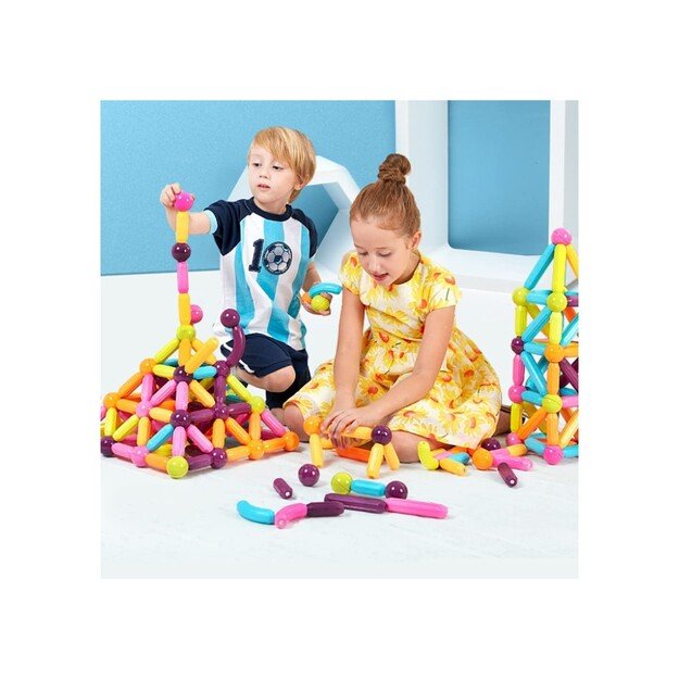 Magnetinis konstruktorius 32 didelės detalės 1