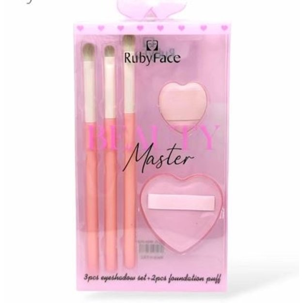 Akių šešėlių teptukai + kempinėlės