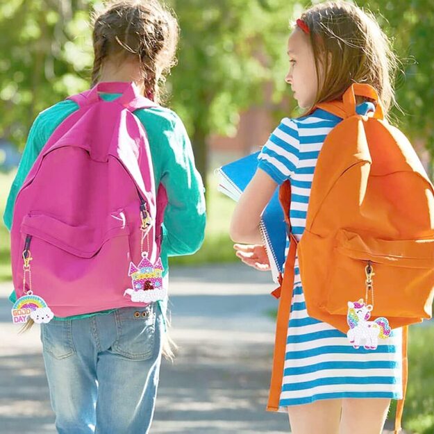 Deimantinės mozaikos pakabukai 15 vnt. UNICORN 7