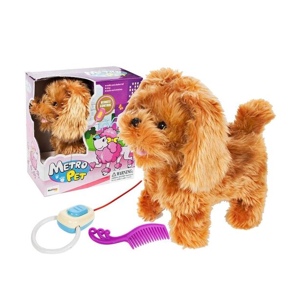 Interaktyvus šuniukas su pavadėliu