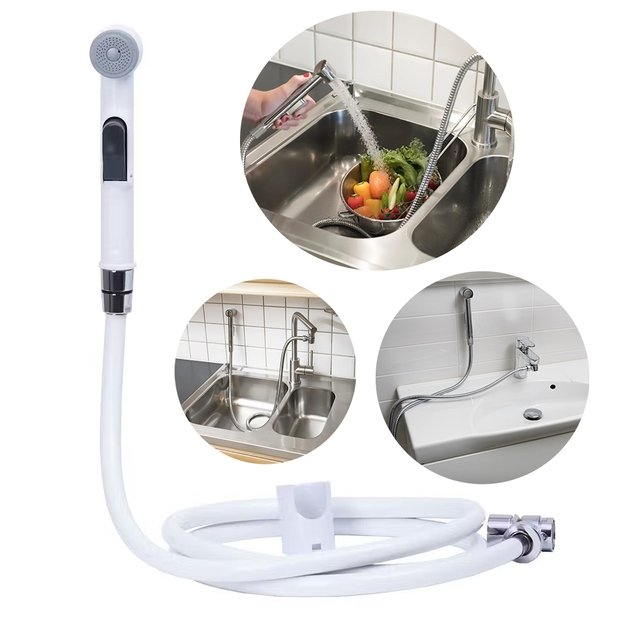 Papildomas kriauklės du&scaron;as su tvirta 1750 mm žarna