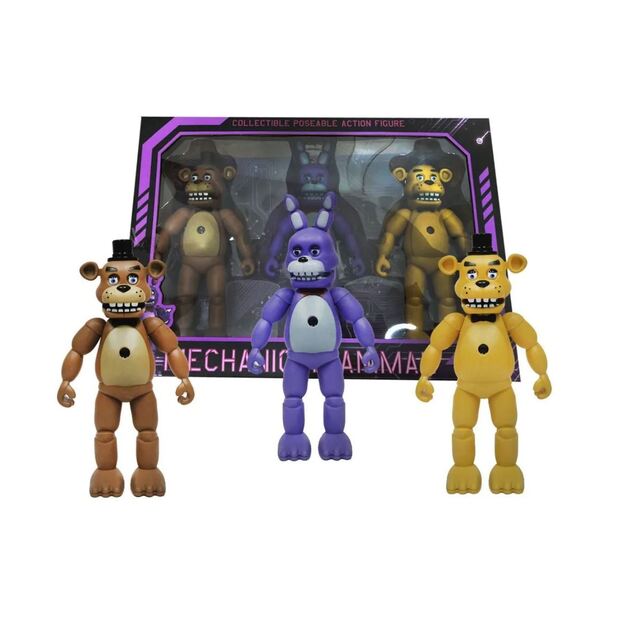 Five Nights at Freddy´s figūrėlių rinkinys 3 vnt.