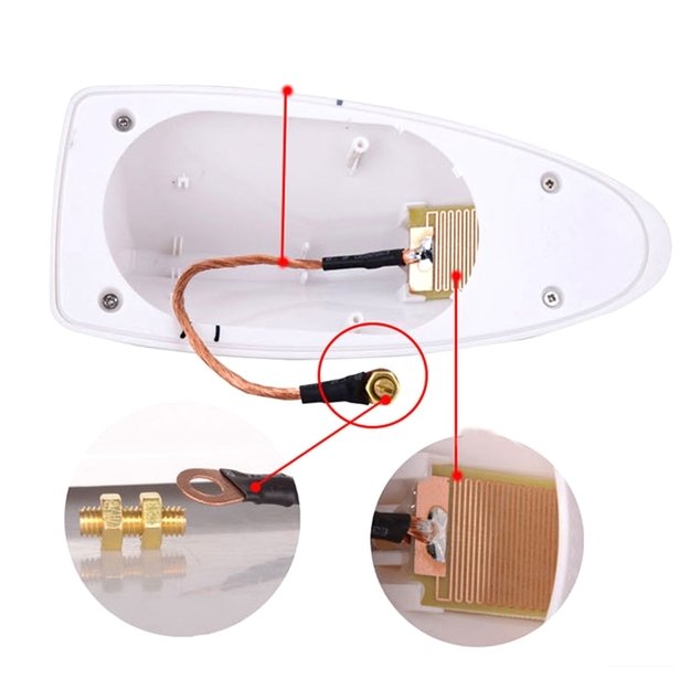 Peleko formos antena (Juoda) 2