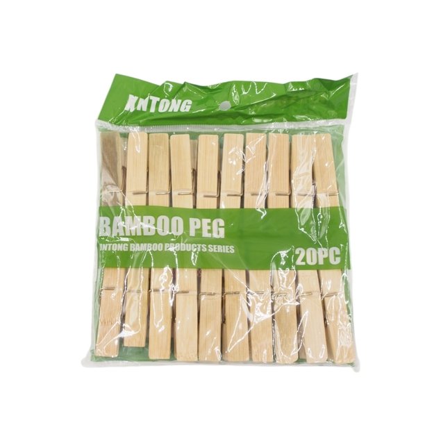 Skalbinių segtukai  Bamboo  1