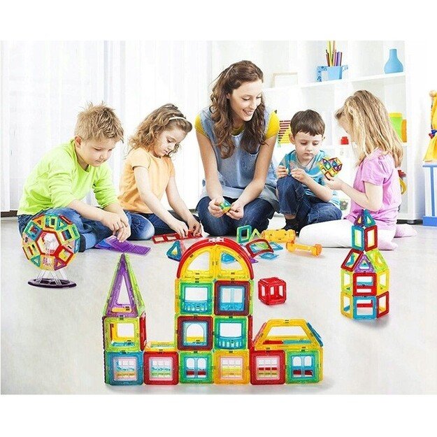 Magnetinis konstruktorius 70 detalių 5