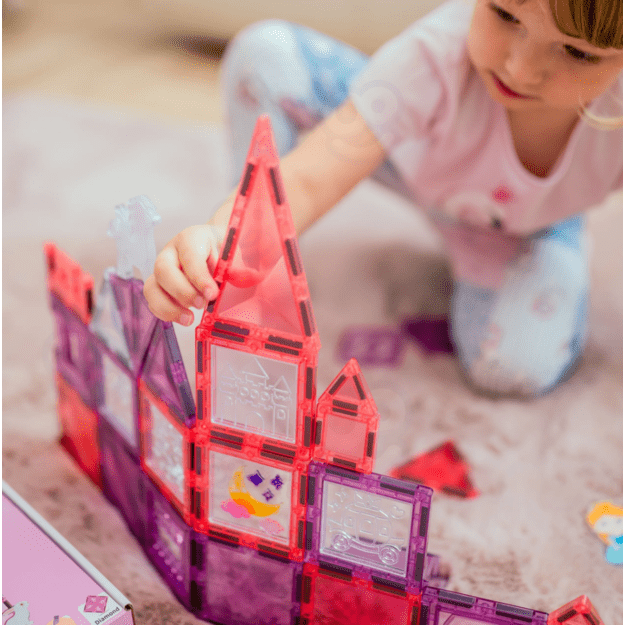 Magnetinis konstruktorius Pilis su piešimo funkcija 78 detalės 3