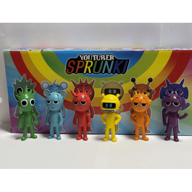 Sprunki figūros rinkinys 6 vnt