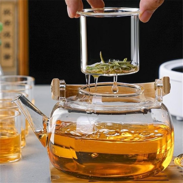 Stiklinis arbatos plikimo arbatinukas 6