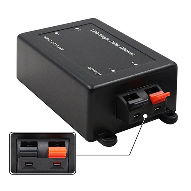 Belaidis &scaron;viesos reguliatorius juodas 5