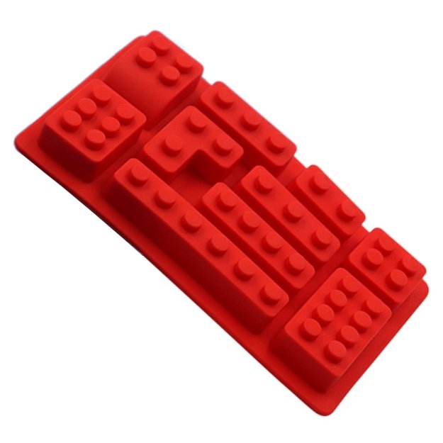 Silikoninė kepimo forma  Lego 