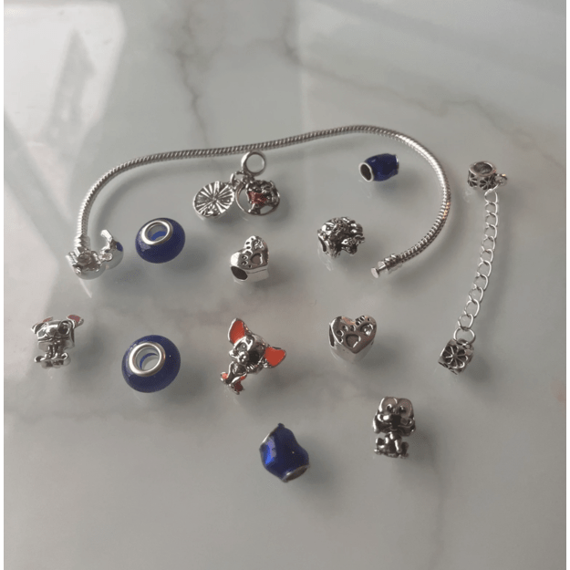 Papuo&scaron;alų rinkinys vaiki&scaron;kas, 300 vnt., pandora tipo 2