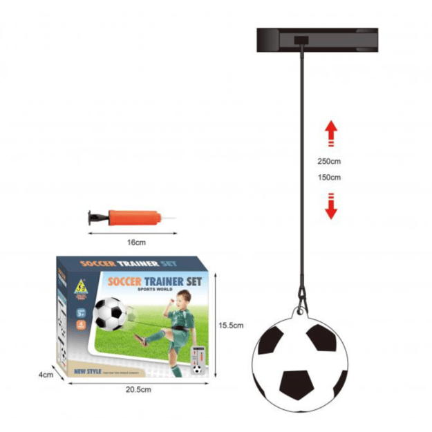 Futbolo kamuolys su guma