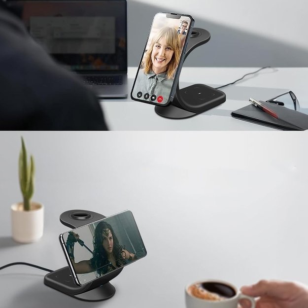 Telefono ir laikrodžio belaidis įkroviklis 4