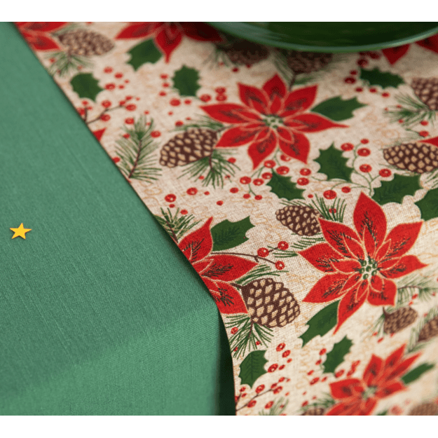 Kalėdų dekoracija staltiesė 275x28 cm 4