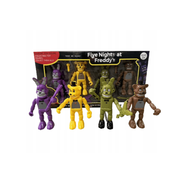 Five Nights Freddys figūrėlių rinkinys 4 vnt.