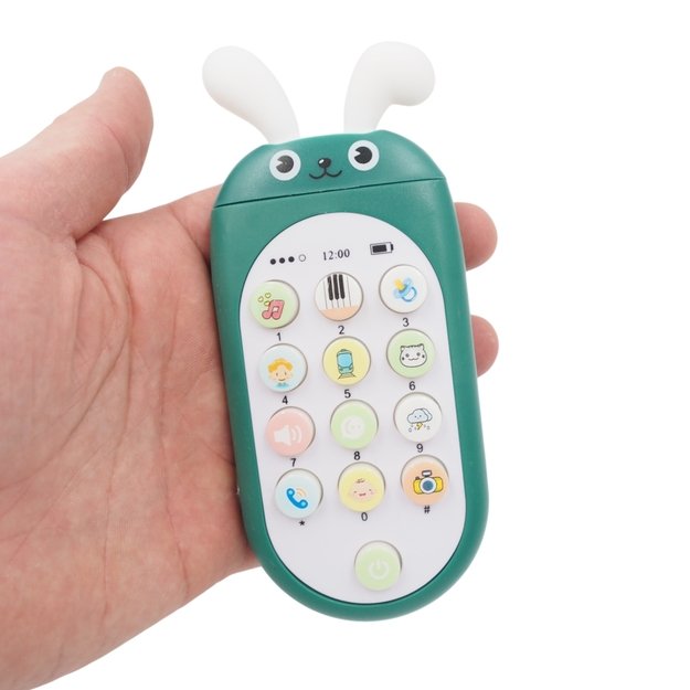 Vaikiškas įvairių garsų telefonas 1