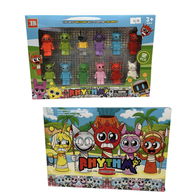 Sprunki tipo figūrėlių rinkinys 12 vnt.