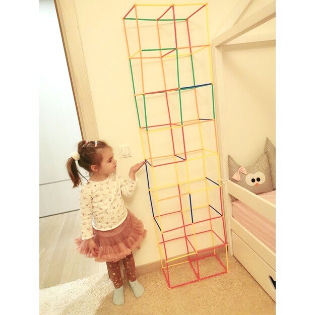 Konstruktorius plastikiniai šiaudeliai 700 detalių 3