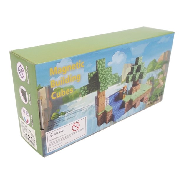 Magnetinių kubelių rinkinis, 100 kubelių GX332944 1