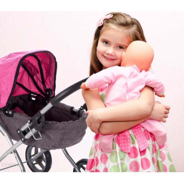 Vežimėlis lėlei su lop&scaron;iu sulankstomas 2