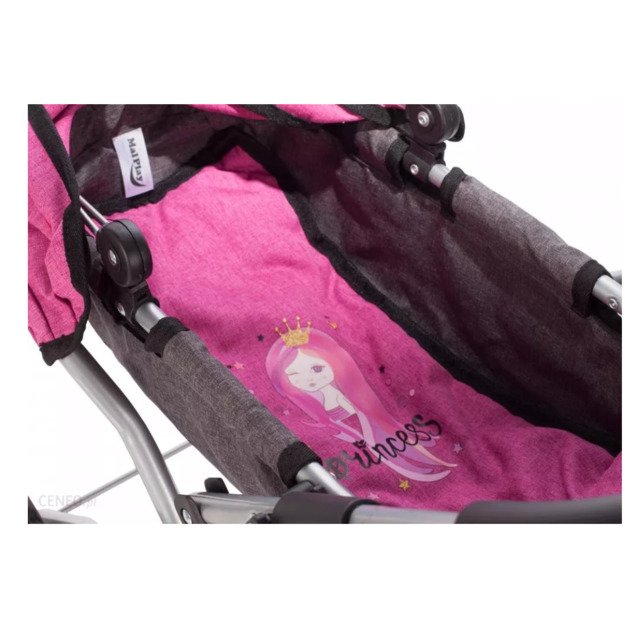 Vežimėlis lėlei su lop&scaron;iu sulankstomas 3