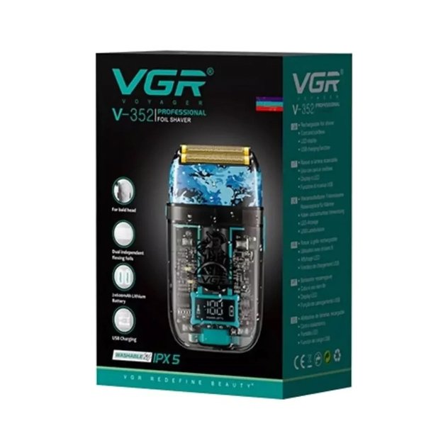Mobili įkraunama barzdaskutė VGR  Foil Shaver  5