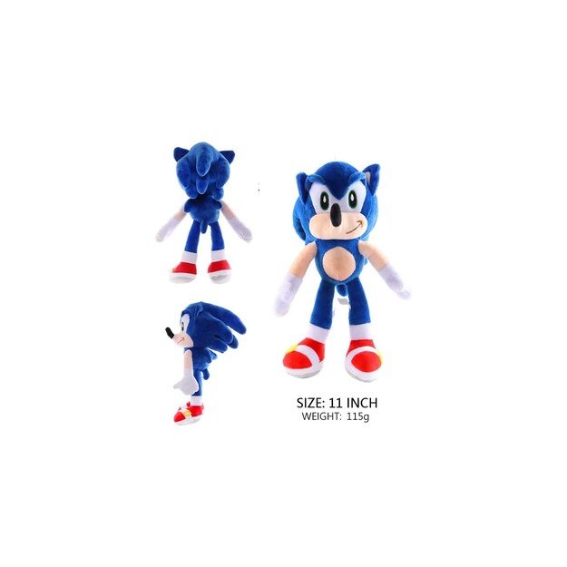 Sonic pliušinis žaislas 28 cm. aukštis