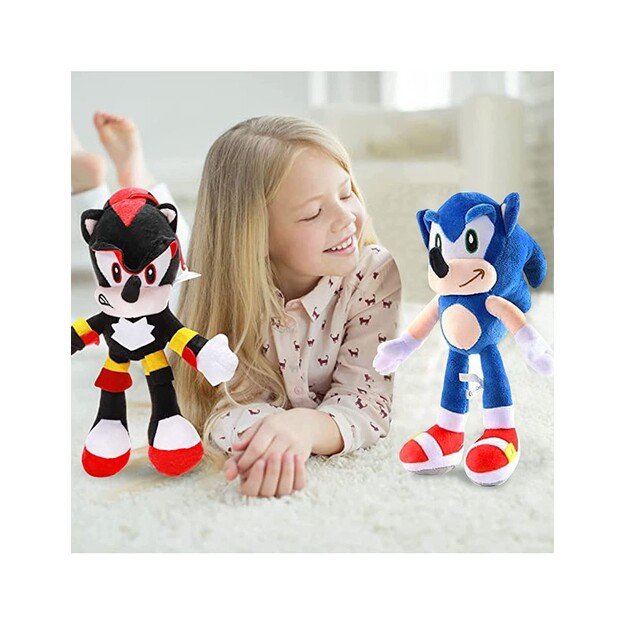 Sonic pliušinis žaislas 28 cm. aukštis