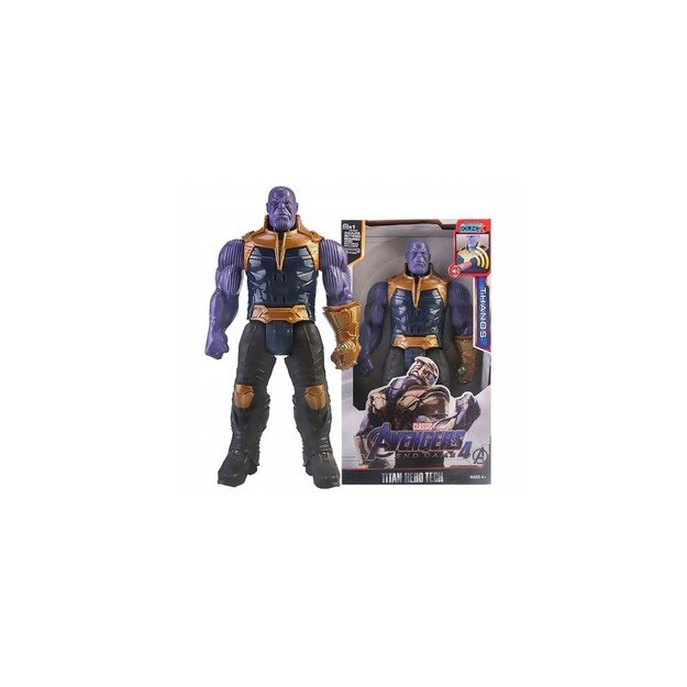 Figūra Avengers herojai, THANOS, su garsais, 29 cm. aukštis