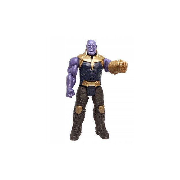 Figūra Avengers herojai, THANOS, su garsais, 29 cm. aukštis