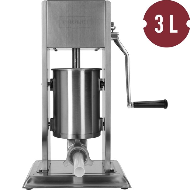 Premium vertikalus dešrų kimštuvas 3L