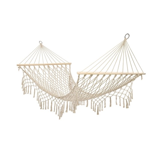 Boho stiliaus sodo hamakas