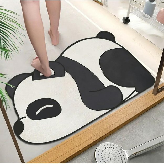 Vonios kambario kilimėlis Panda